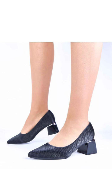 Block heel pumps model 222037