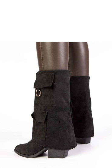 Heel boots model 222051