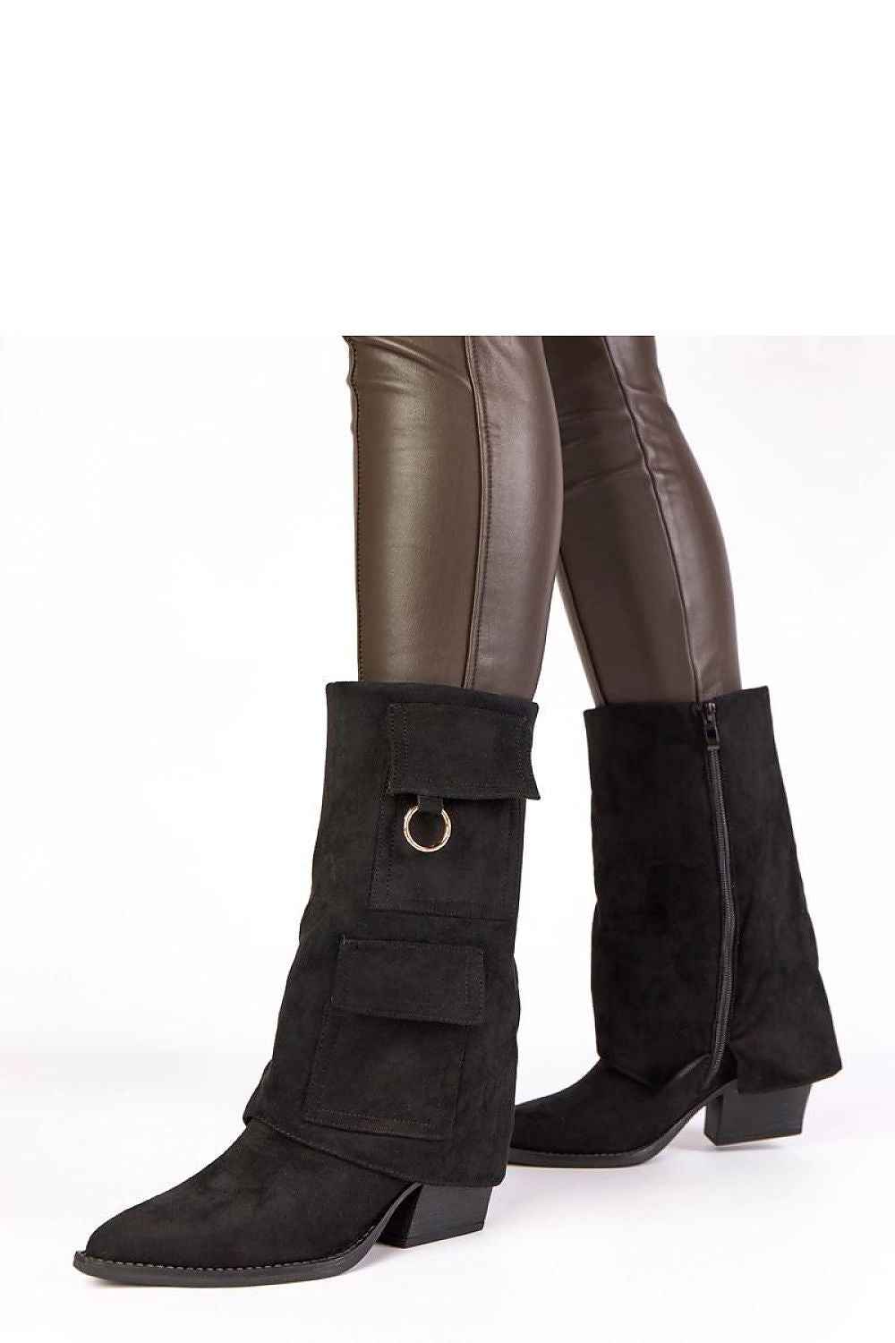 Heel boots model 222051