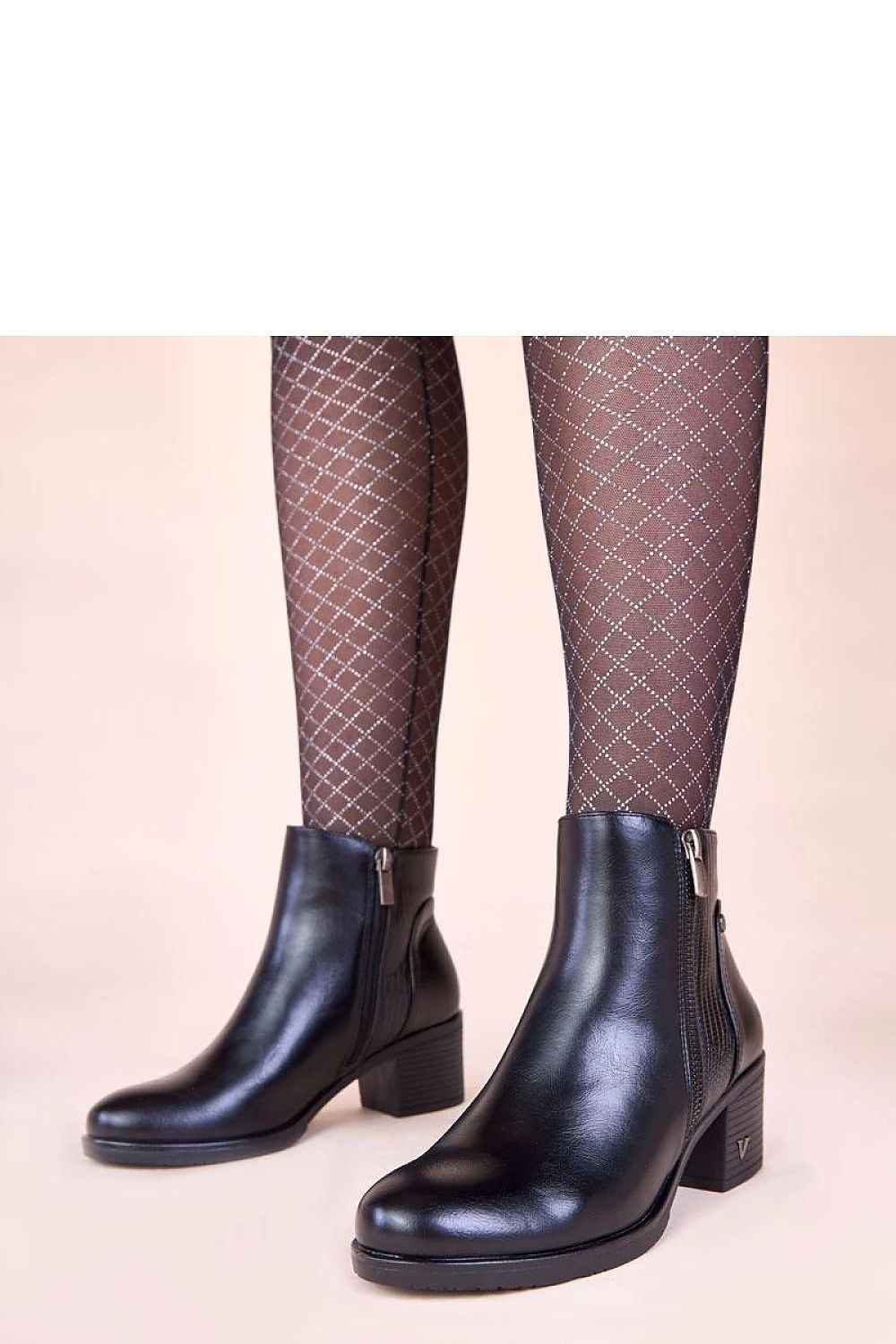 Heel boots model 222057