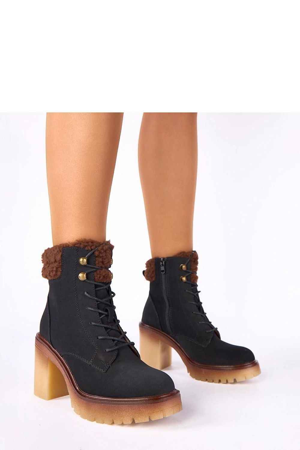 Heel boots model 222347