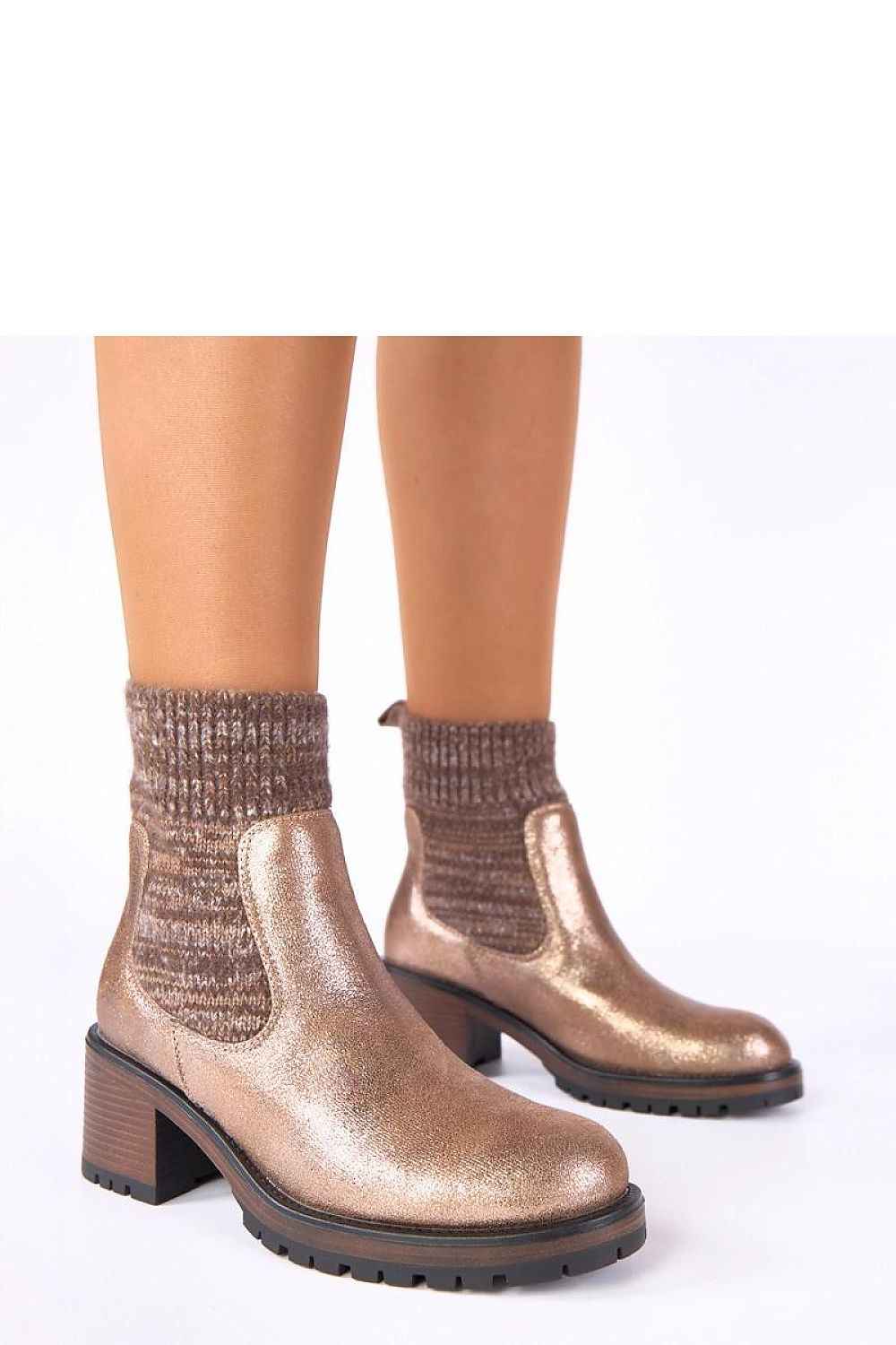 Heel boots model 222349