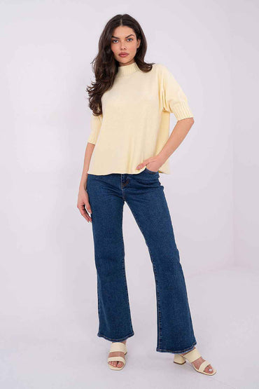 Short sleeve sweater model 222442