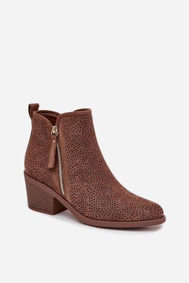 Heel boots model 222515