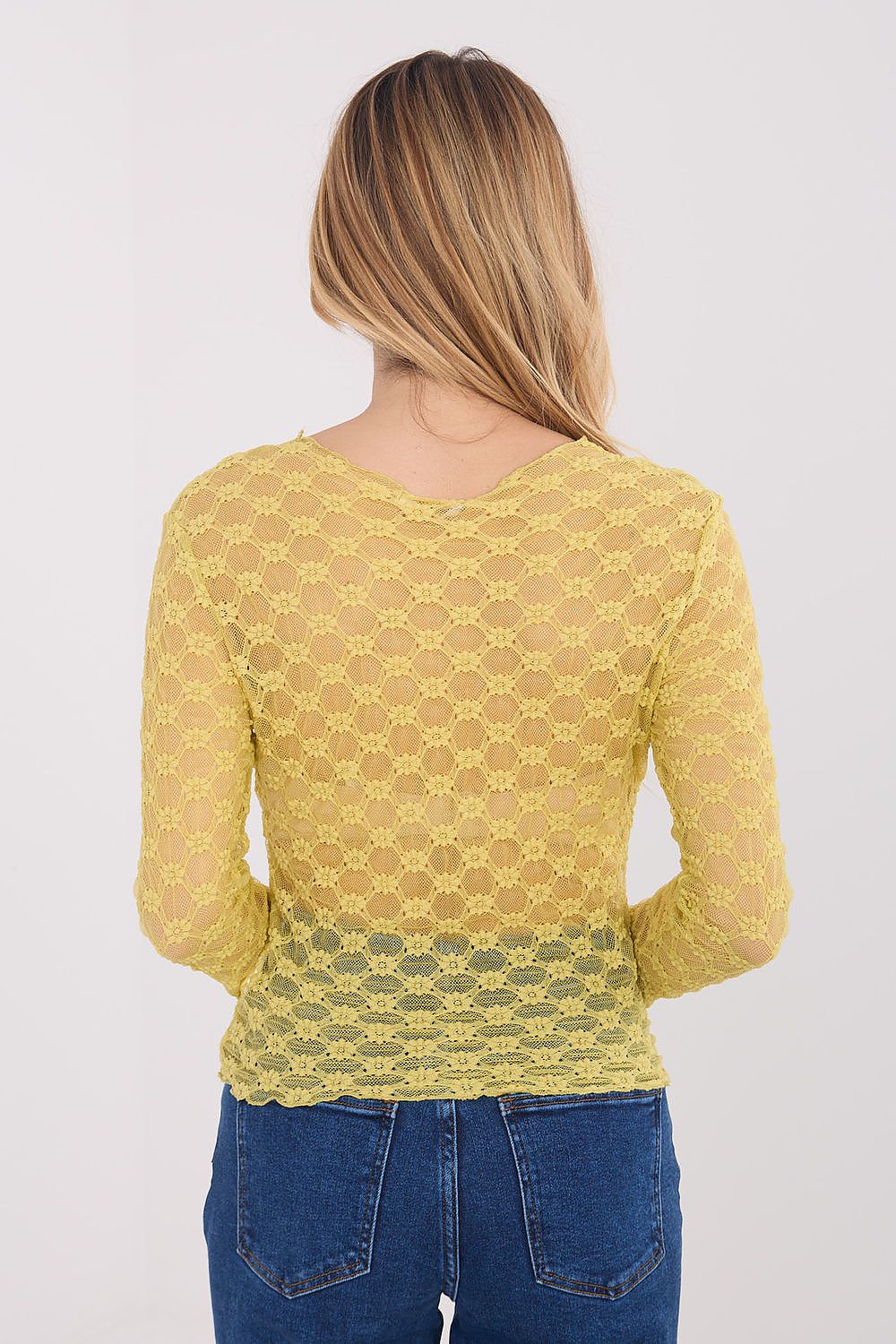 Lace blouse model 223077 Factory Price