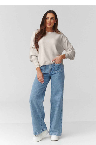 Jumper model 224108 Makadamia