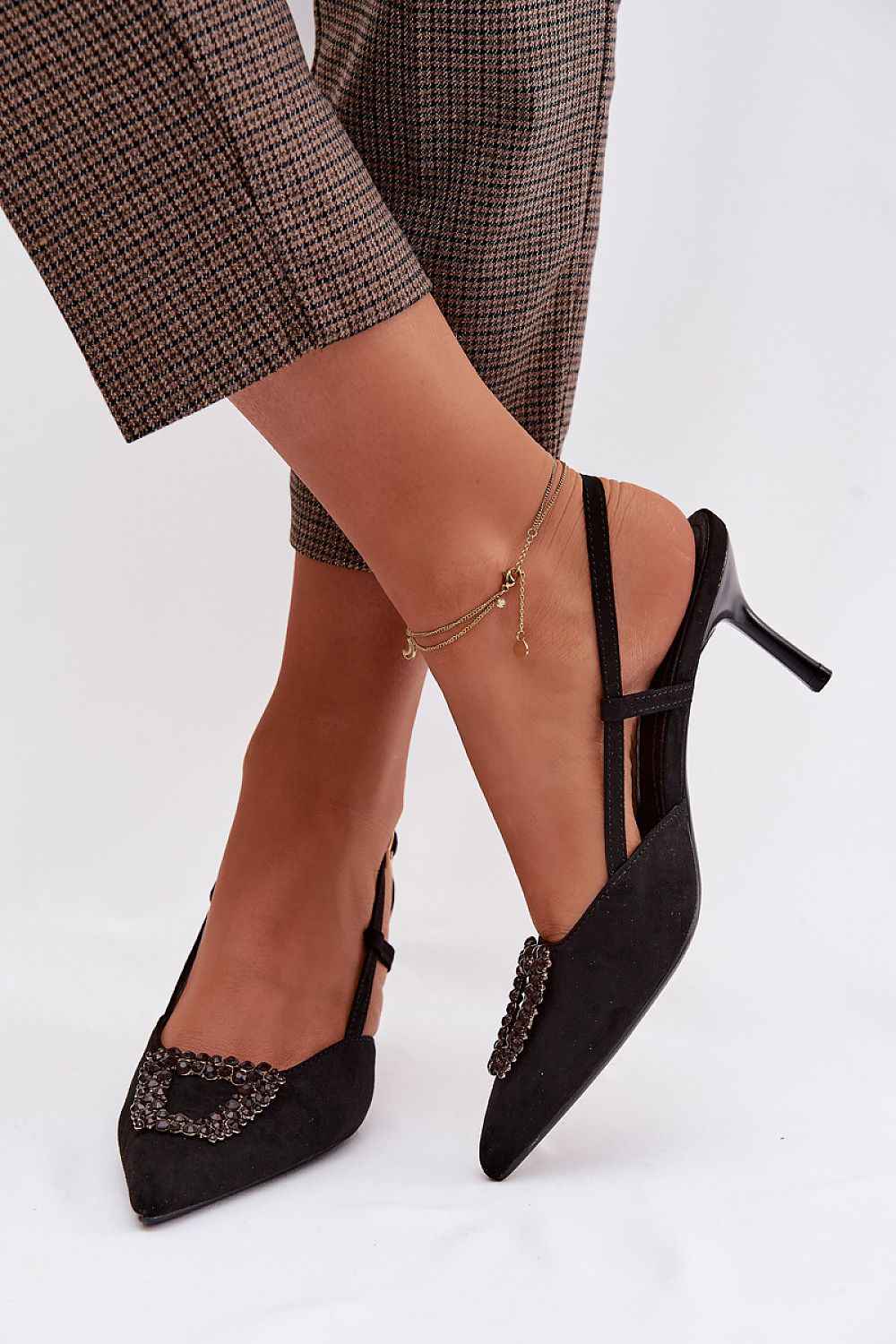 Heel sandals model 224464