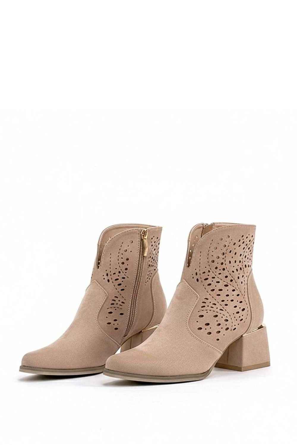 Heel boots model 224586