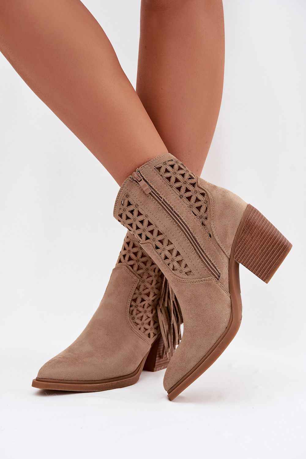 Heel boots model 224705