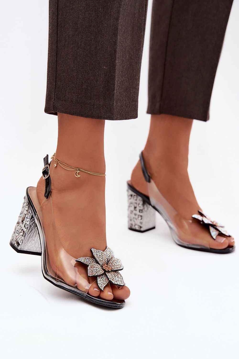 Heel sandals model 225135