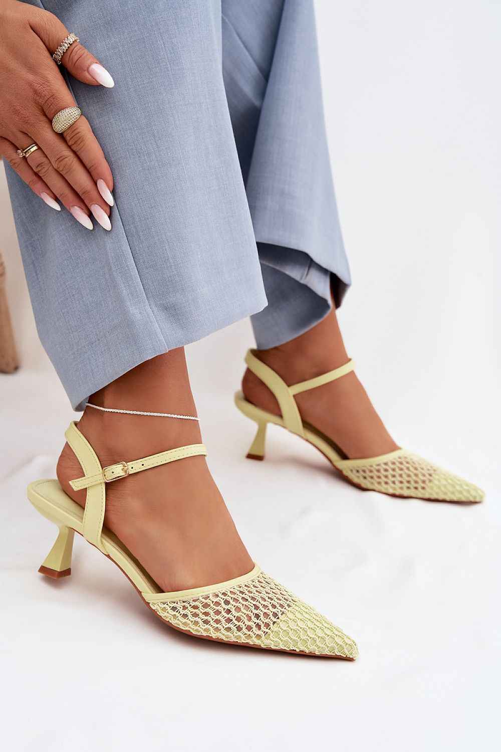 Heel sandals model 225216