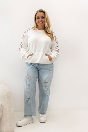 Plus size sweatshirt model 228062 Relevance