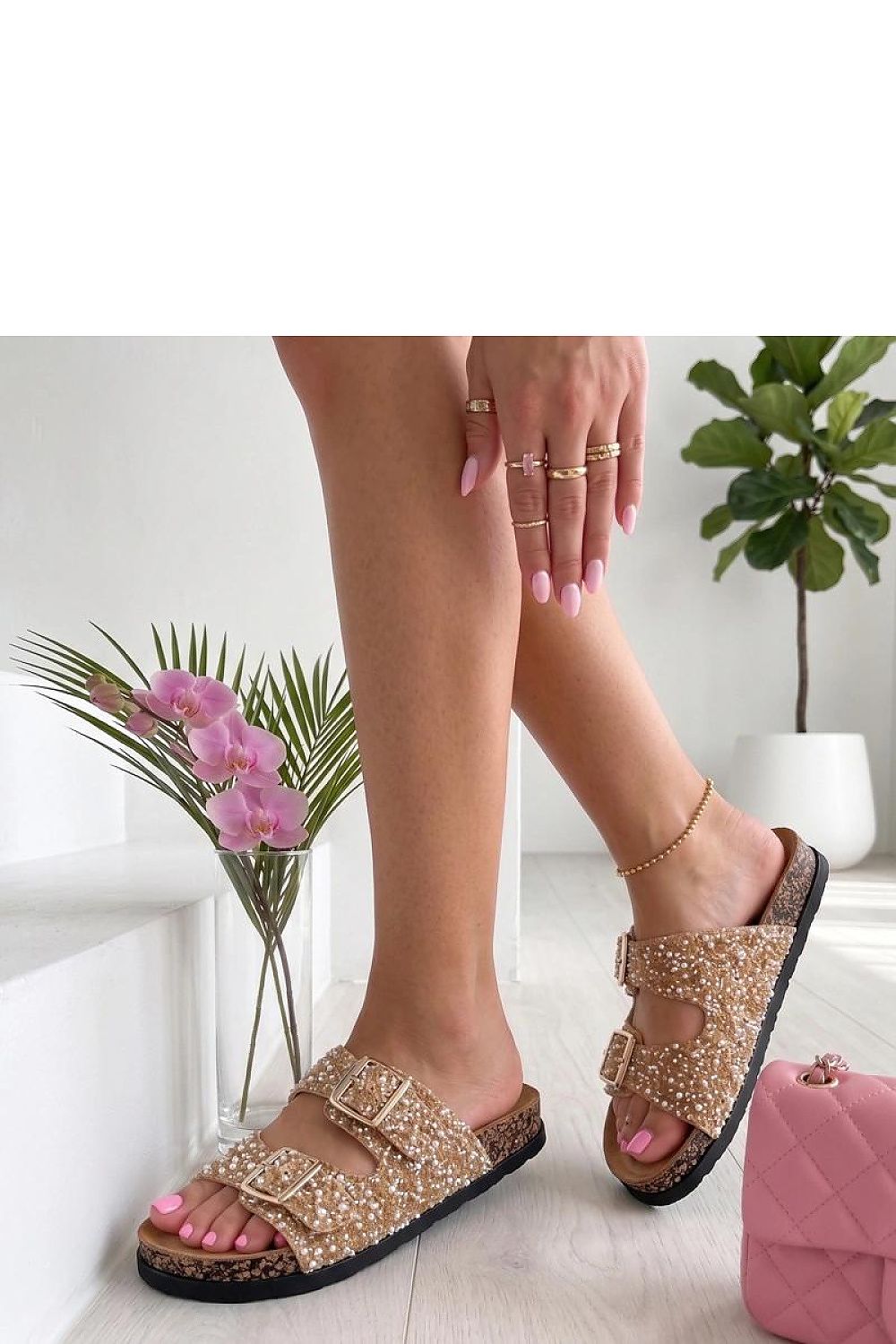 Platform sandals model 228207 Solea