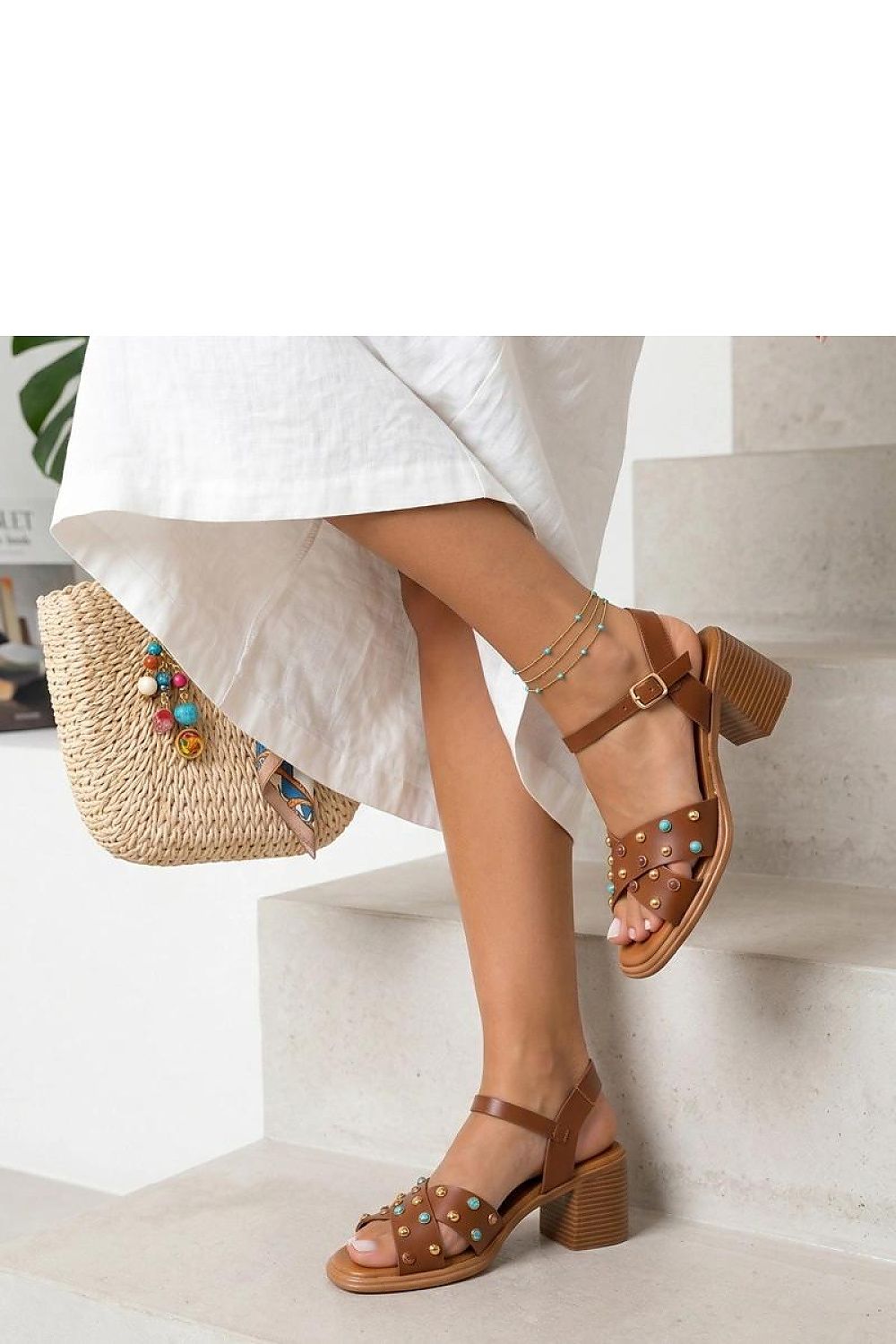 Heel sandals model 228216 Solea
