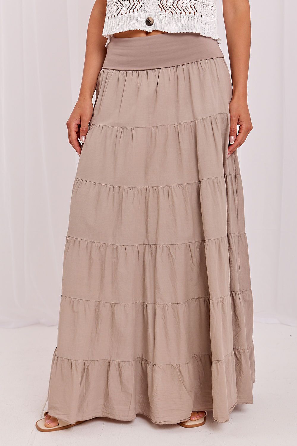 Long skirt model 229479 Italy Moda