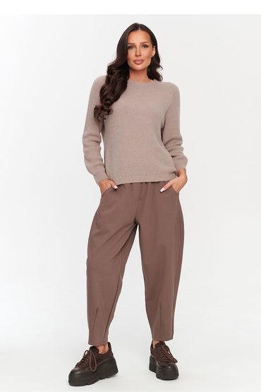Jumper model 230853 Makadamia