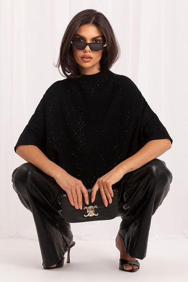 Short sleeve sweater model 231502 Italy Moda