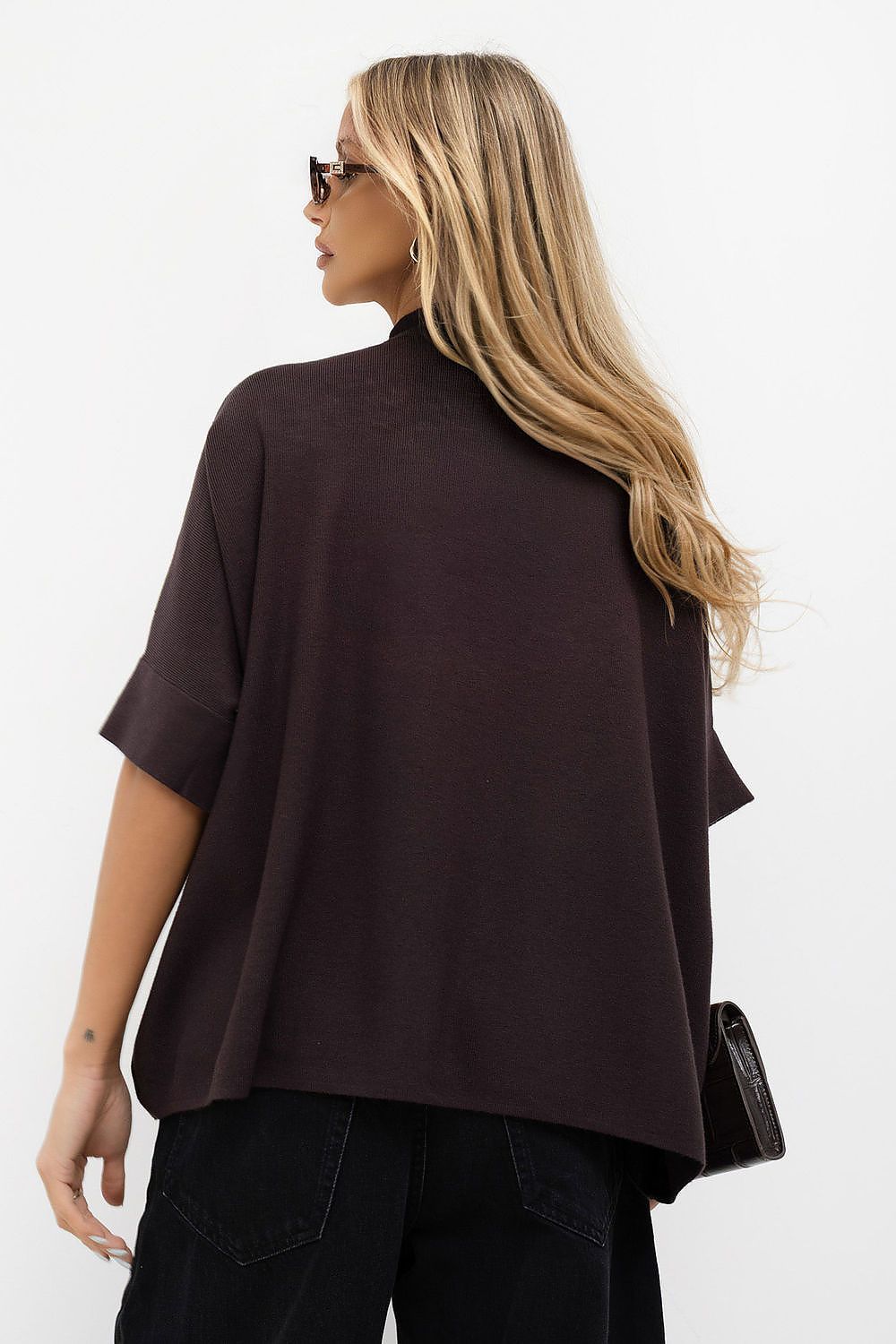 Short sleeve sweater model 231504 Italy Moda