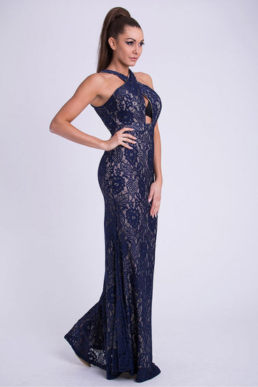 Long dress model 69402