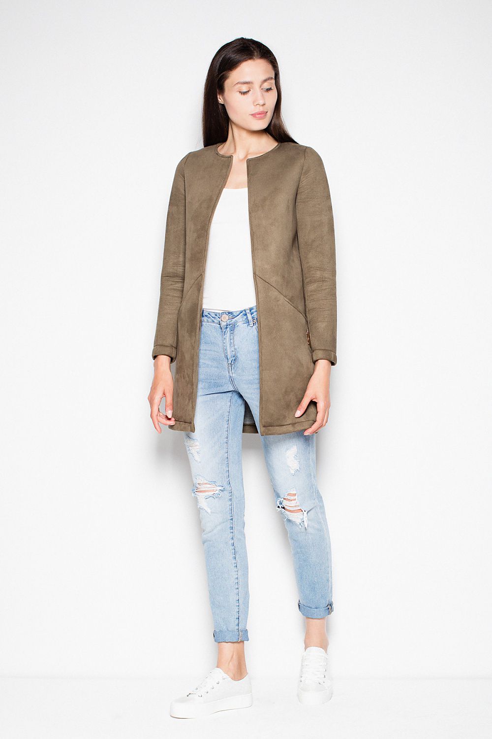 Coat model 77416