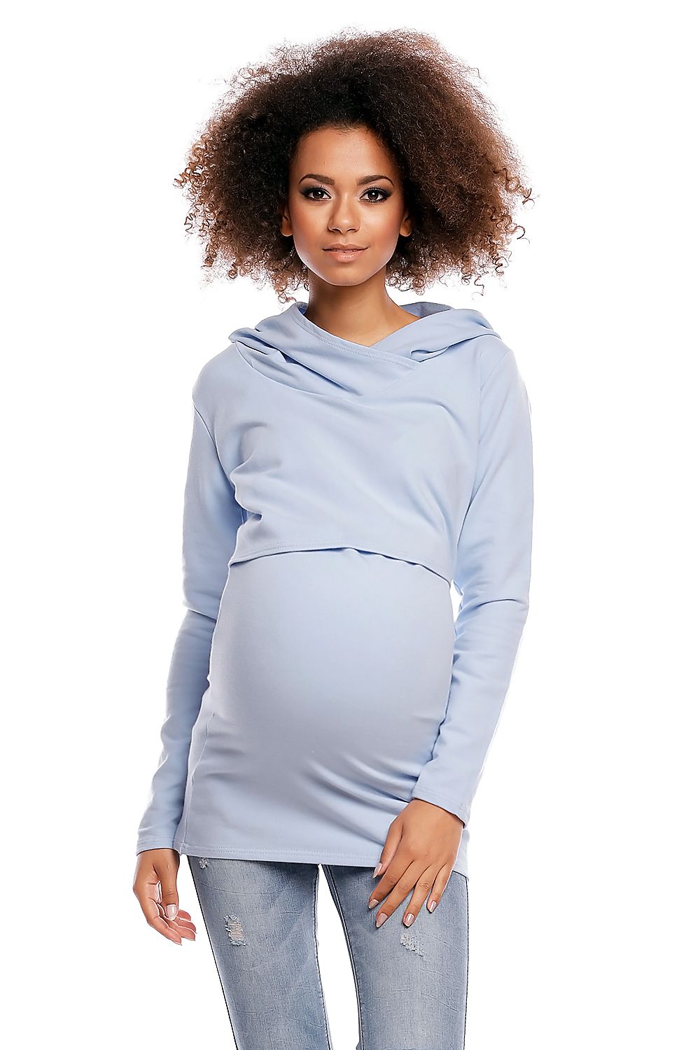 Maternity sweatshirt model 84457