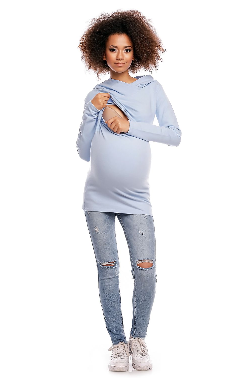 Maternity sweatshirt model 84457