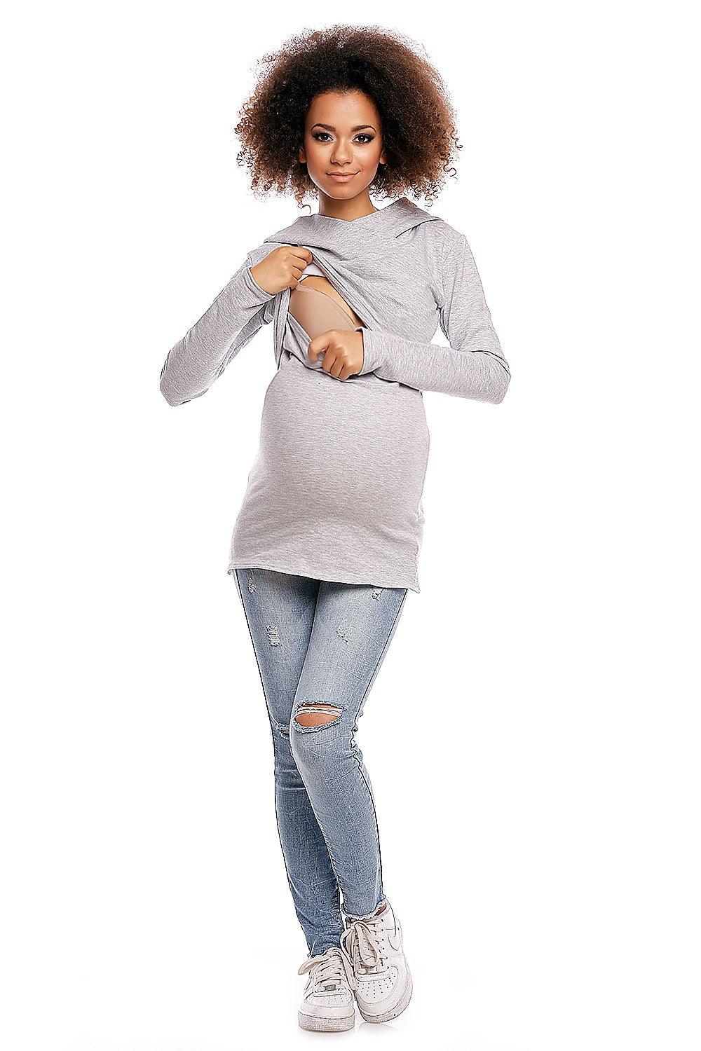 Maternity sweatshirt model 84459