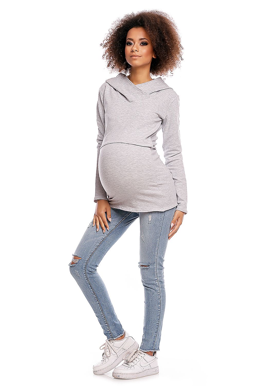 Maternity sweatshirt model 84459