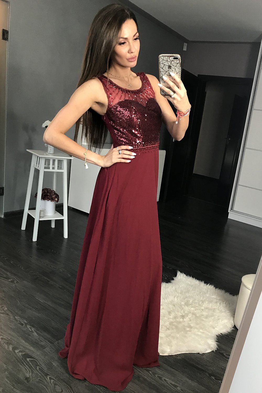 Long dress model 105254