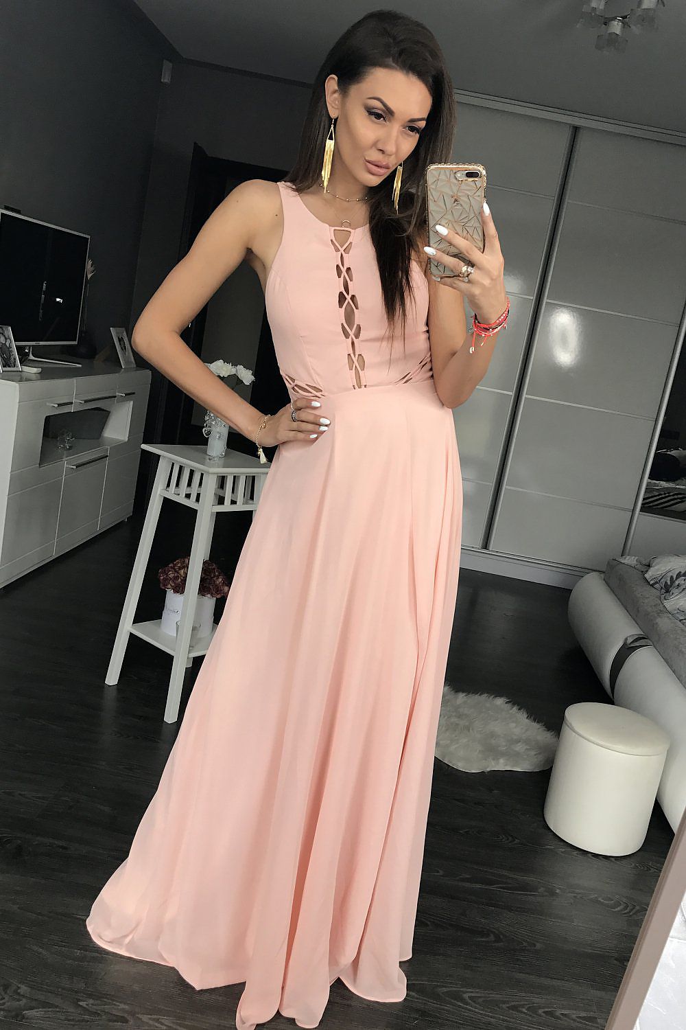 Long dress model 105262 YourNewStyle