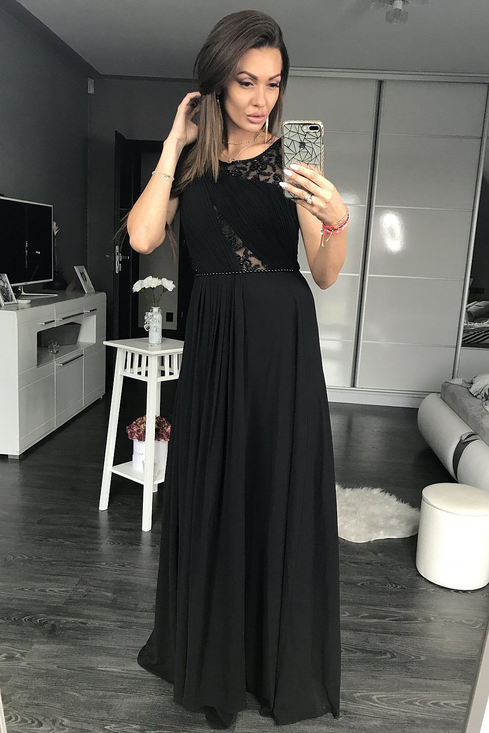 Long dress model 105275