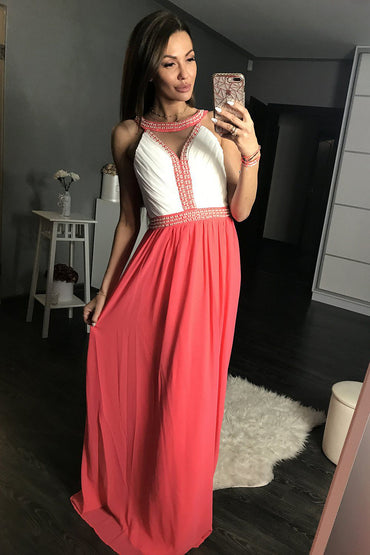 Long dress model 105280