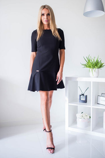 Plus size dress model 121358