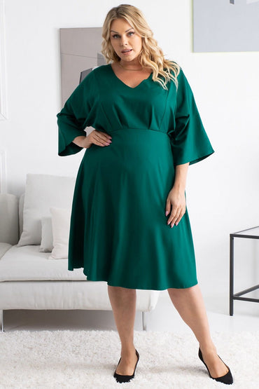 Plus size dress model 168958