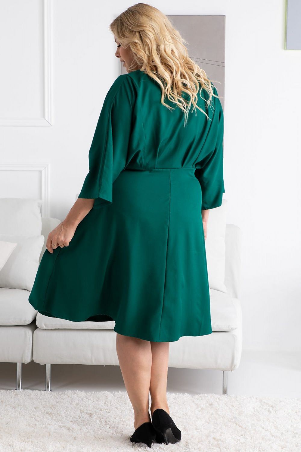 Plus size dress model 168958