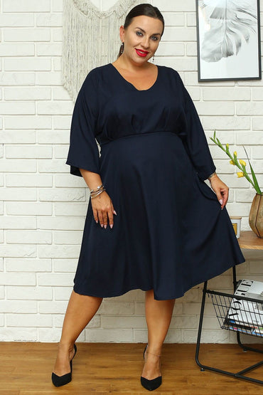 Plus size dress model 168960