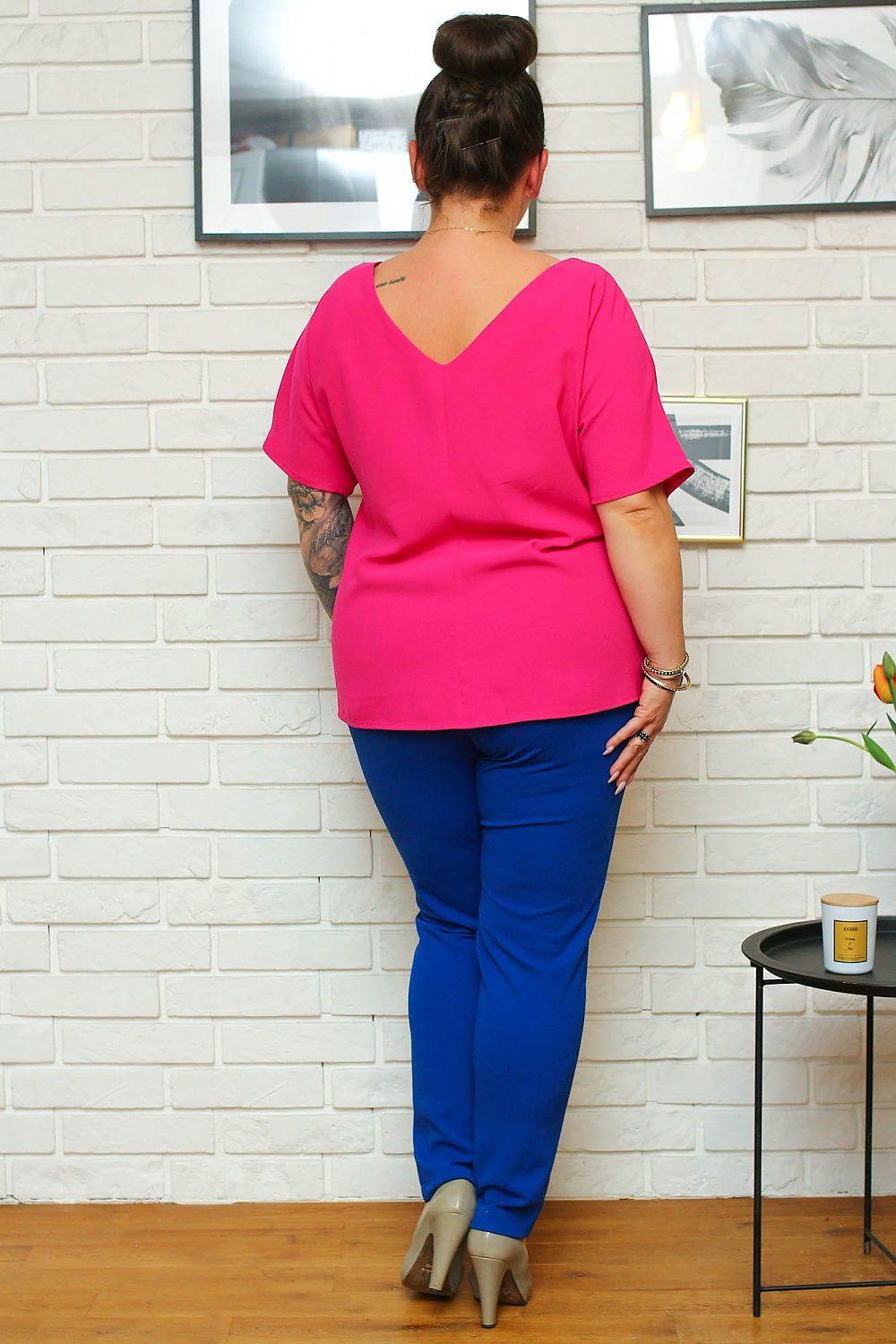 Plus size blouse model 169031