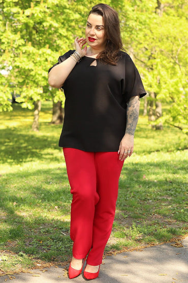 Plus size blouse model 169033