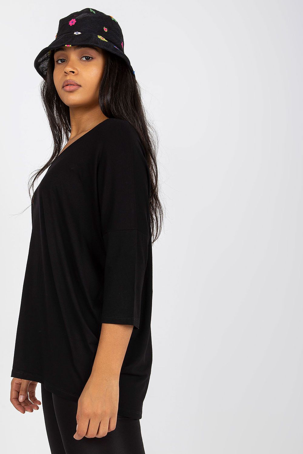 Plus size blouse model 169109