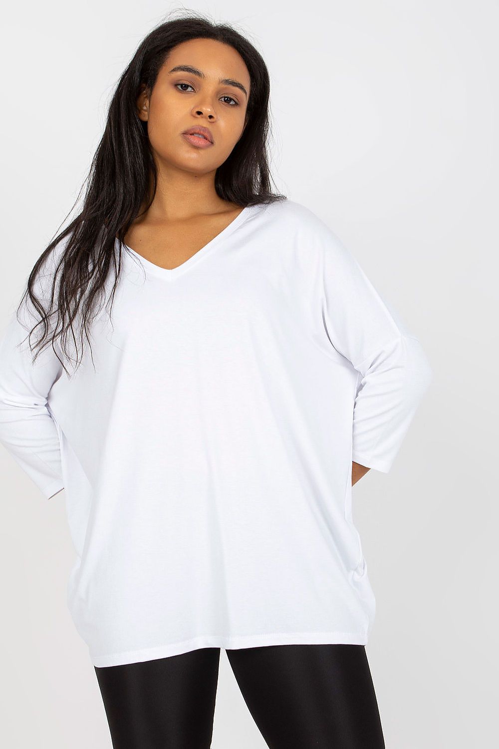Plus size blouse model 169110