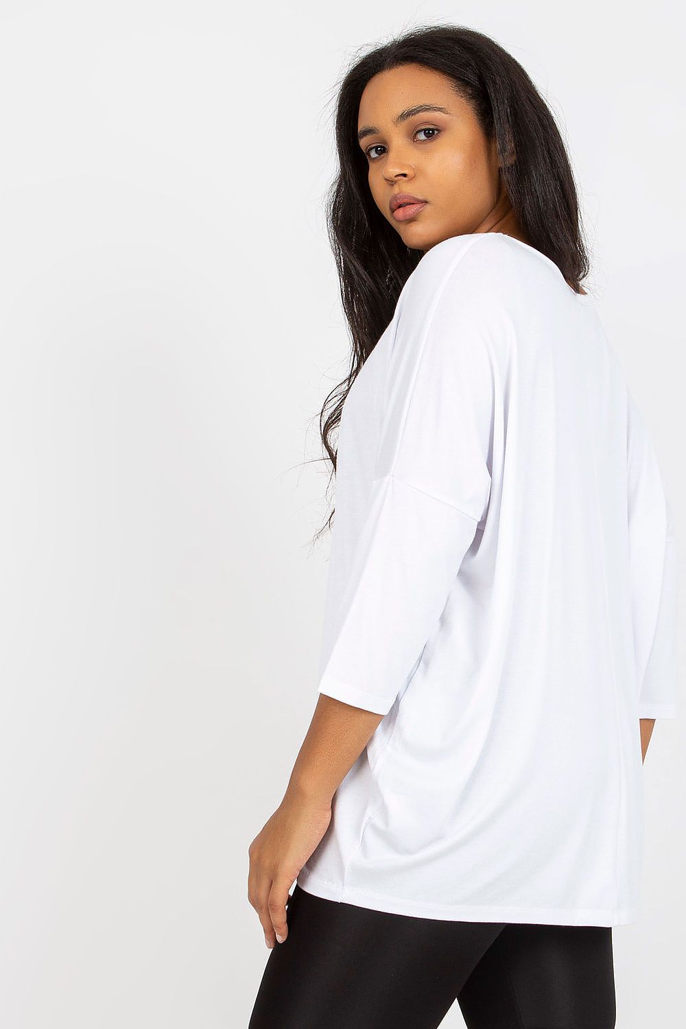 Plus size blouse model 169110