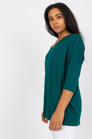 Plus size blouse model 169111