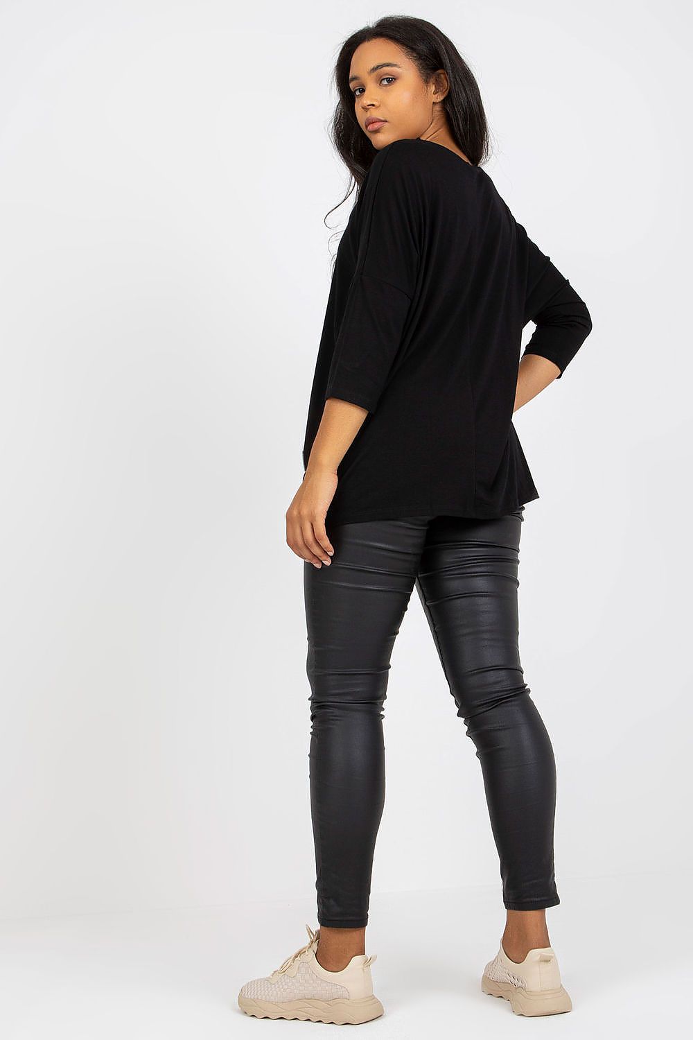 Plus size blouse model 169112