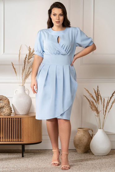 Plus size dress model 169158