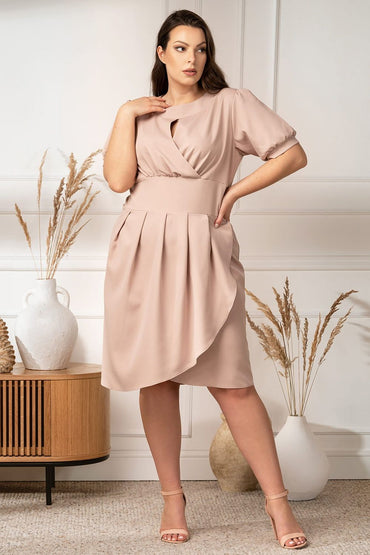 Plus size dress model 169159
