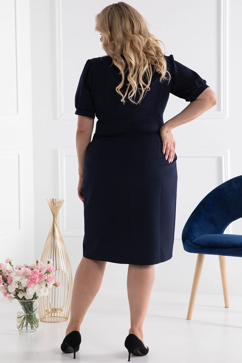 Plus size dress model 169160