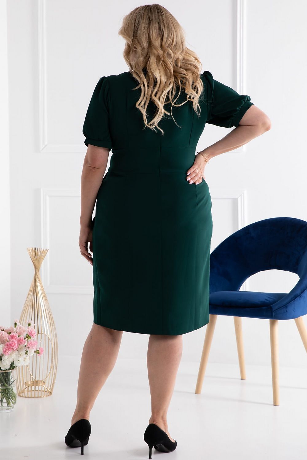 Plus size dress model 169161