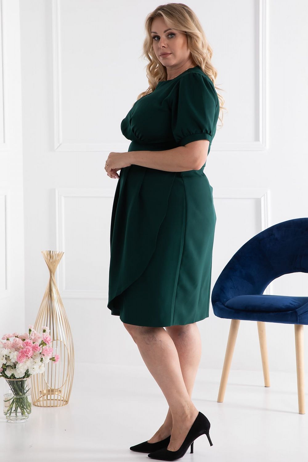 Plus size dress model 169161