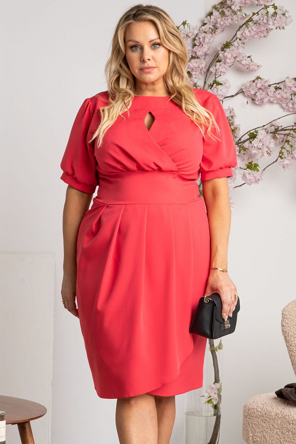 Plus size dress model 169166