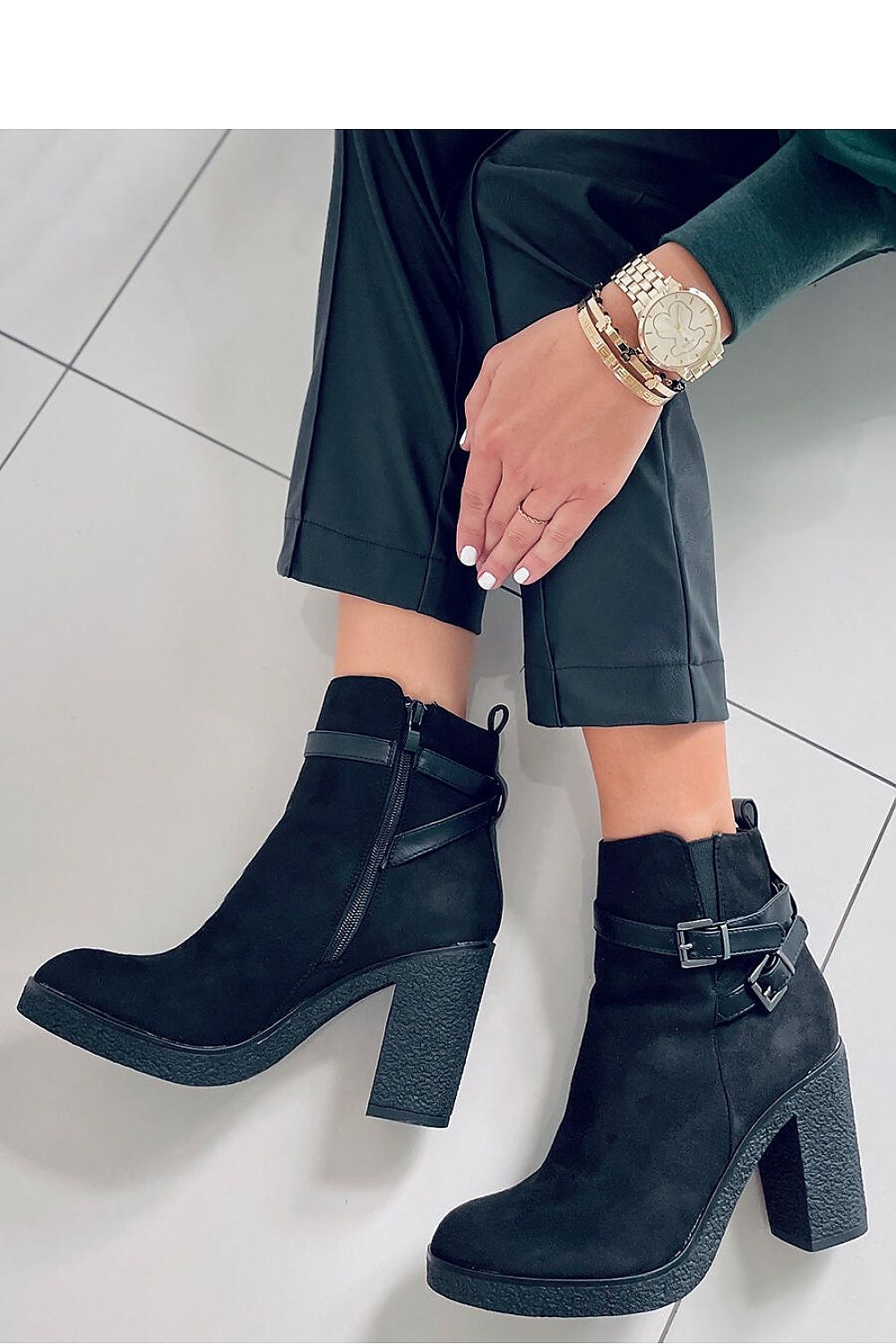 Heel boots model 172292